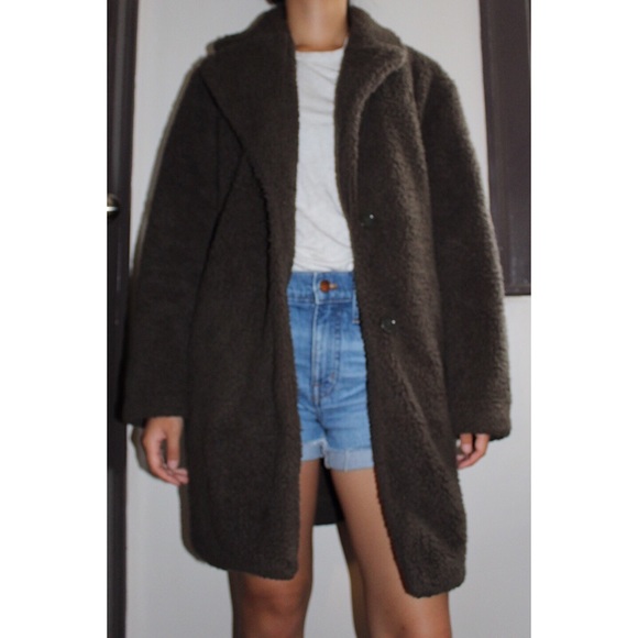 uniqlo teddy coat